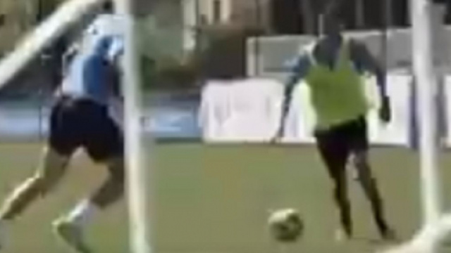 Amine Harit humilie ses co&eacute;quipiers de l'OM &agrave; l'entrainement (capture YouTube)