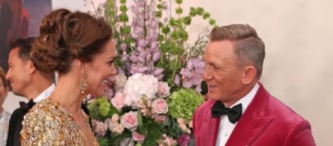 The Royal Family attends Daniel Craig's 'No Time To Die' premiere in London