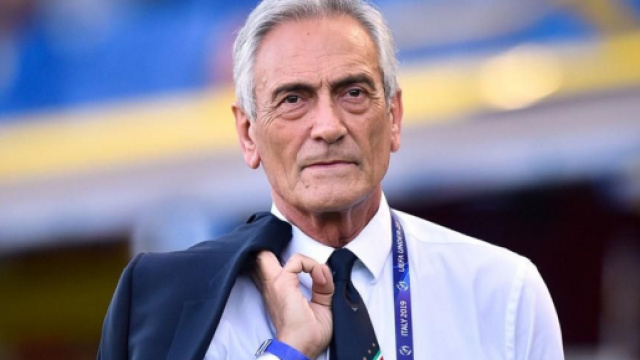 Gabriele Gravina, presidente della Figc.