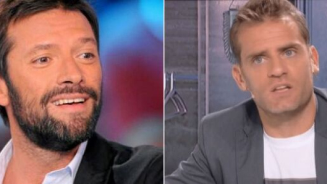 Julien Cazarre d&eacute;truit J&eacute;r&ocirc;me Rothen en direct (capture YouTube et montage photo)