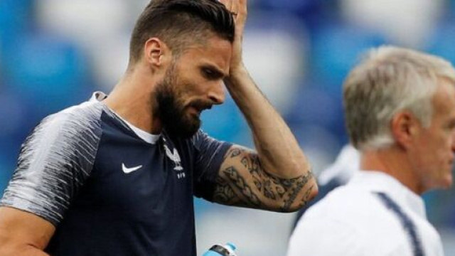 Didier Deschamps n'a pas pardonn&eacute; &agrave; Olivier Giroud (capture YouTube)