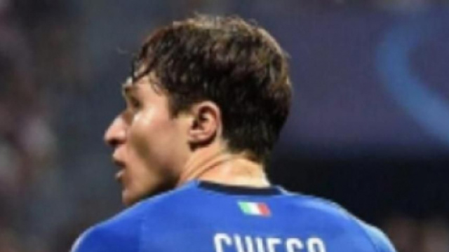 Federico Chiesa, centrocampista della Juventus.