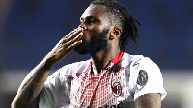 Franck Kessie, centrocampista del Milan.