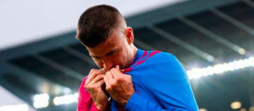 Gerard Piqu&eacute; ha dicho que Umtiti no se ha perdido un entrenamiento (@3gerardpique)