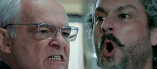 Silviano e Z&eacute; em 'Imp&eacute;rio' (Reprodu&ccedil;&atilde;o/TV Globo)