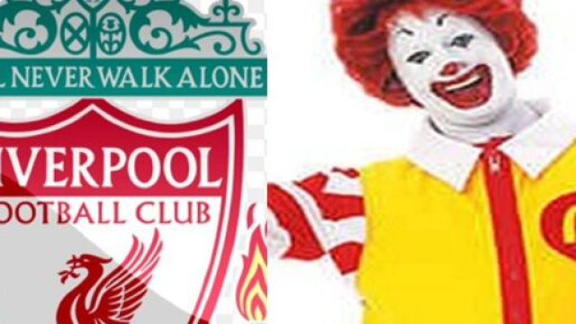 McDonald's se moque du nouveau maillot de Liverpool (capture YouTube et montage photo)