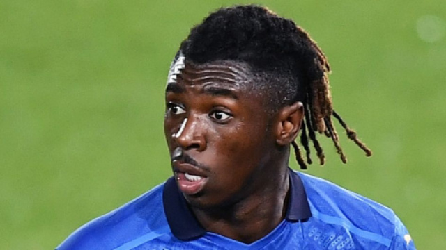 Moise Kean, attaccante dell'Italia di Mancini.