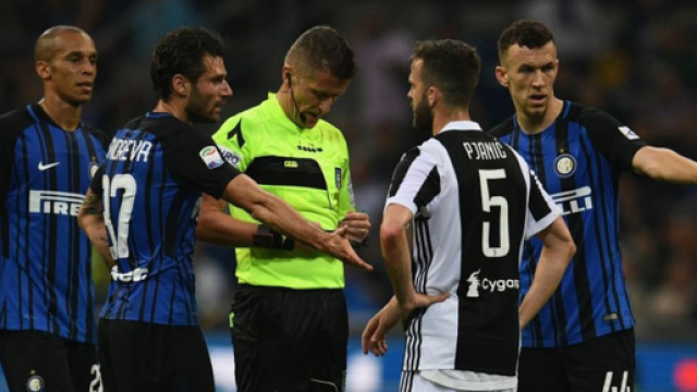 Serie A: Orsato torna ad arbitrare l'Inter dopo 3 anni dopo la match con la Juve del 2018.