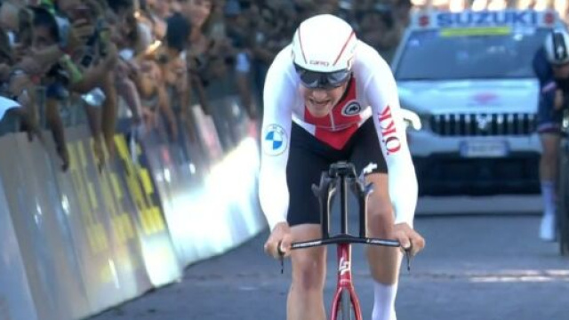 Stefan Kung si &egrave; riconfermato Campione Europeo a cronometro.