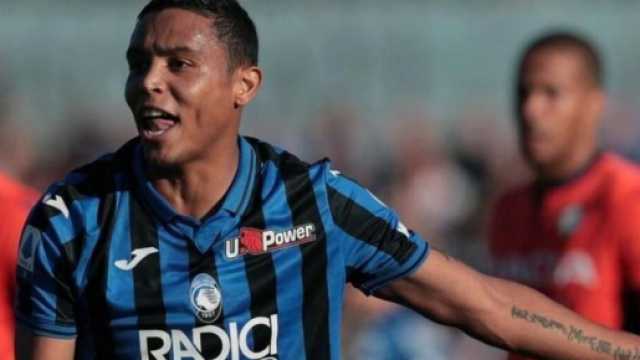 In foto Luis Muriel, giocatore dell'Atalanta.