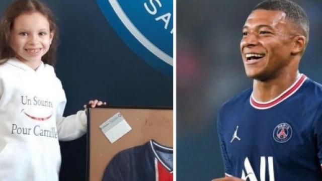 La petite Camille envoie un message &agrave; Kylian Mbapp&eacute;, la toile est &eacute;mue - Source : montage, Instagram