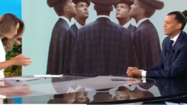 Stromae a fait le show sur le plateau de TF1 : Source : capture d'&eacute;cran, TF1