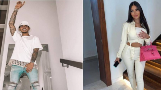 Greg Yega et Maeva Ghennam - Source : montage, Instagram @greg_yega et @maevaa.ghennam