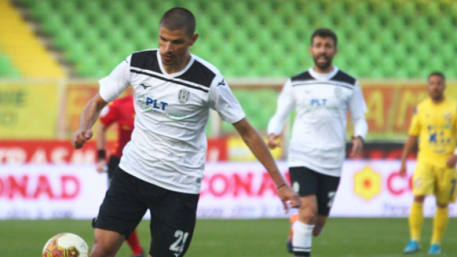 in foto Mattia Bortolussi, attaccante Cesena.