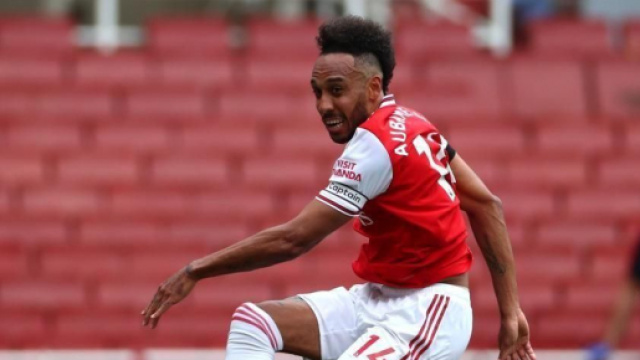 Pierre-Emerick Aubameyang, giocatore dell'Arsenal.
