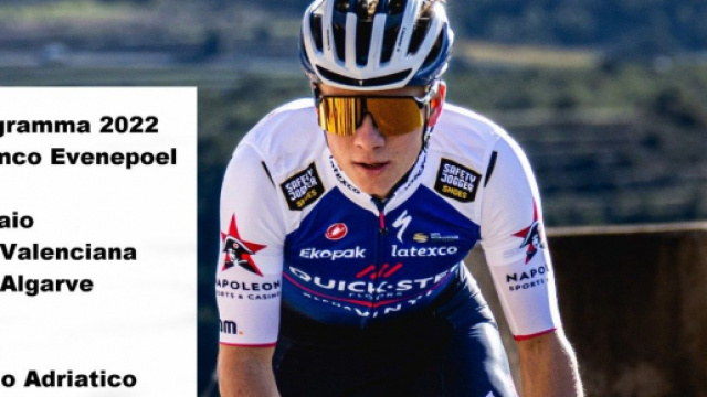 Remco Evenepoel comincia la stagione di ciclismo alla Volta Valenciana