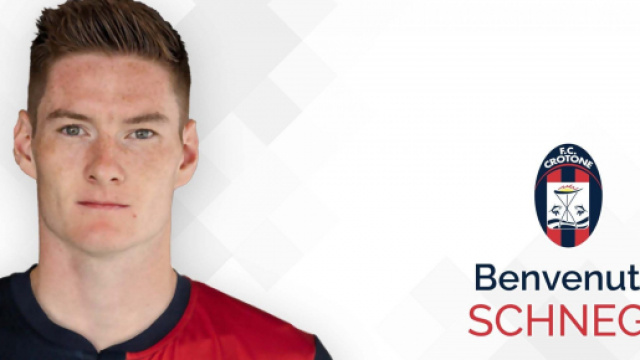 Crotone, Schnegg &egrave; un calciatore rossoblu.
