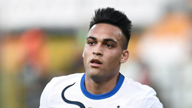 Lautaro Martinez, calciatore dell'Inter.