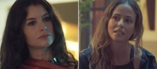 B&aacute;rbara e &Eacute;rica em 'Um Lugar ao Sol' (Fotomontagem/Reprodu&ccedil;&atilde;o/TV Globo)