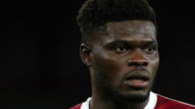 In foto Thomas Partey, centrocampista dell'Arsenal.