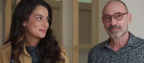 Cec&iacute;lia e Breno em cena de 'Um Lugar ao Sol' (Reprodu&ccedil;&atilde;o/TV Globo)