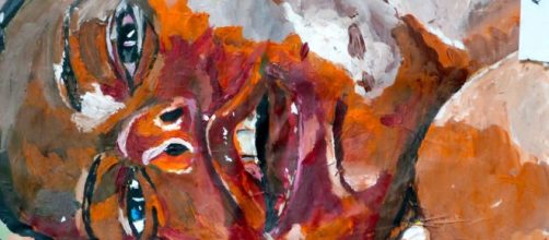 Jenny Savilles self-portrait (Image source: sandro19961/Flickr)