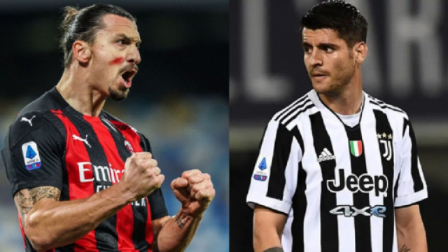 Milan-Juventus, probabili formazioni: Ibrahimovic sfida Morata, out Tomori e Bonucci.