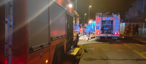Incendio grave en Moncada (Bombers Valencia)