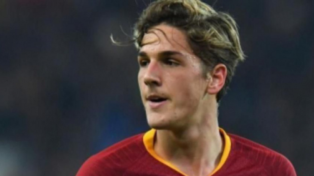 Niccol&ograve; Zaniolo, centrocampista della Roma.