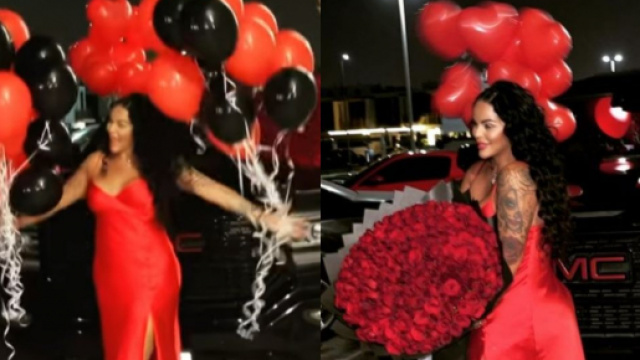 Sarah Fraisou et son cadeau de No&euml;l - Source : Instagram @sarahfraisou.paris