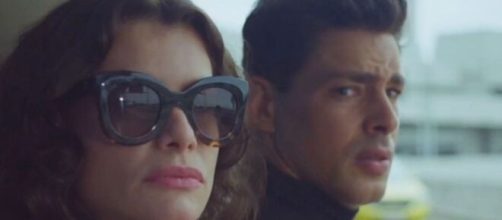 B&aacute;rbara ou Christian em 'Um Lugar ao Sol' (Reprodu&ccedil;&atilde;o/TV Globo)