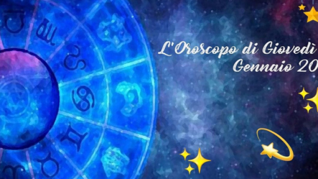L'oroscopo della giornata di gioved&igrave; 27 gennaio 2022.