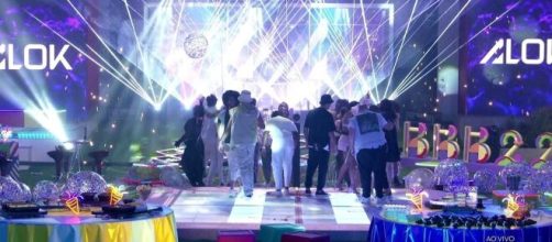 Dj Alok foi a atra&ccedil;&atilde;o musical da primeira festa do BBB 22. (Divulga&ccedil;&atilde;o/TV Globo)