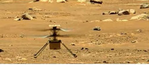 NASA's Ingenuity helicopter (Image source: Nasa)