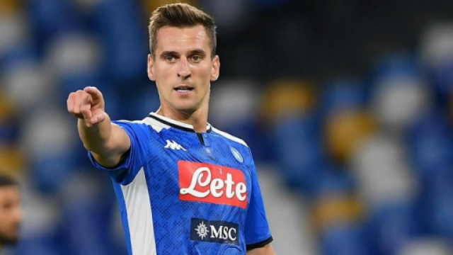 In foto Arkadiusz Milik, ex punta del Napoli.