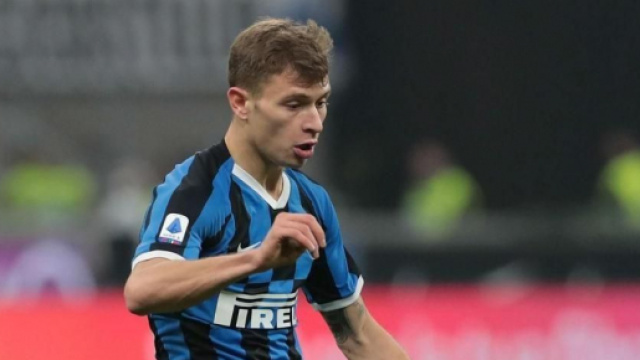 Nicol&ograve; Barella, centrocampista dell'Inter.