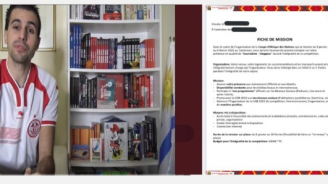 Romain Molina fait de nouvelles r&eacute;v&eacute;lations sur la CAN 2021 - Source : capture d'&eacute;cran, Twitter