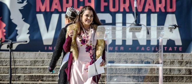 Actress Kamala Lopez celebrates American women&rsquo;s equality on 27 January