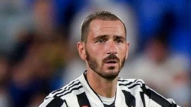 In foto Leonardo Bonucci, difensore della Juventus.