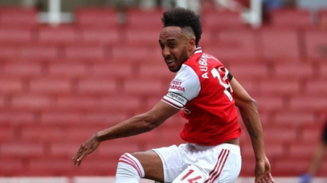 Pierre Emerick Aubameyang, giocatore della nazionale del Gabon.