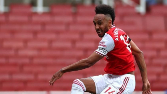 Pierre Emerick Aubameyang, giocatore della nazionale del Gabon.