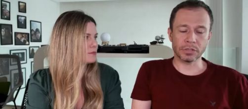 Daiana e Tiago Leifert revelam que filha sofre com retinoblastoma (Reprodu&ccedil;&atilde;o/TV Globo)