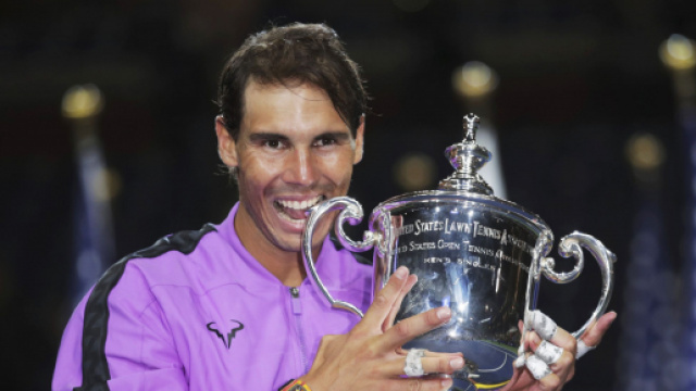 Rafael Nadal, l'homme aux 21 titres majeurs - Source : capture d'&eacute;cran, Twitter