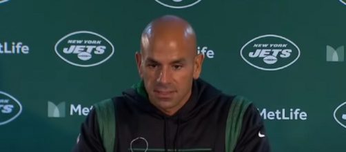 Saleh calls Brady the GOAT (Image source: New York Jets/YouTube)