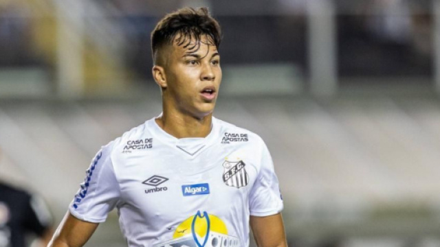 Kaio Jorge, ex giocatore del Santos.