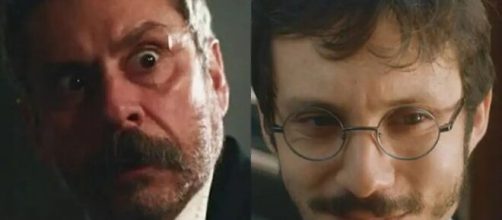 Tonico e N&eacute;lio em 'Nos Tempos do Imperador' (Fotomontagem/Reprodu&ccedil;&atilde;o/TV Globo)