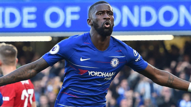 Antonio Rudiger, difensore del Chelsea.