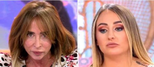 Mar&iacute;a Pati&ntilde;o sostuvo que Antonio David est&aacute; utilizado a Roc&iacute;o Flores (Collage/Telecinco)