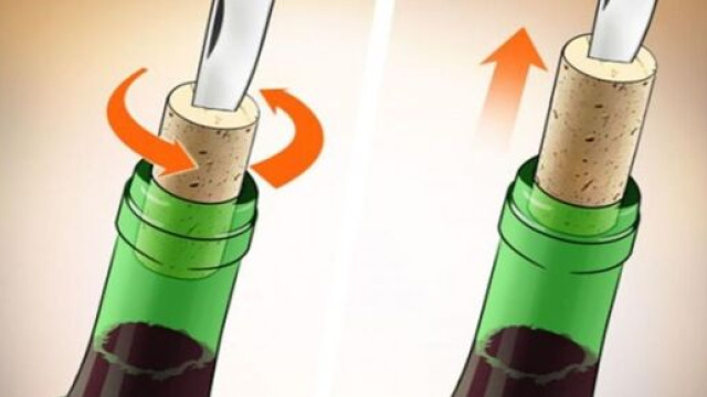 Pompe &agrave; v&eacute;lo, chaleur... 6 techniques pour ouvrir une bouteille de vin sans tire-bouchons - Source : image d'illustration