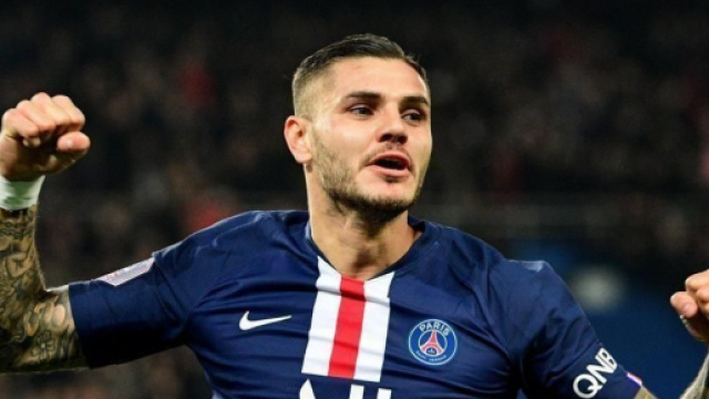 Mauro Icardi, giocatore del Paris Saint-Germain.